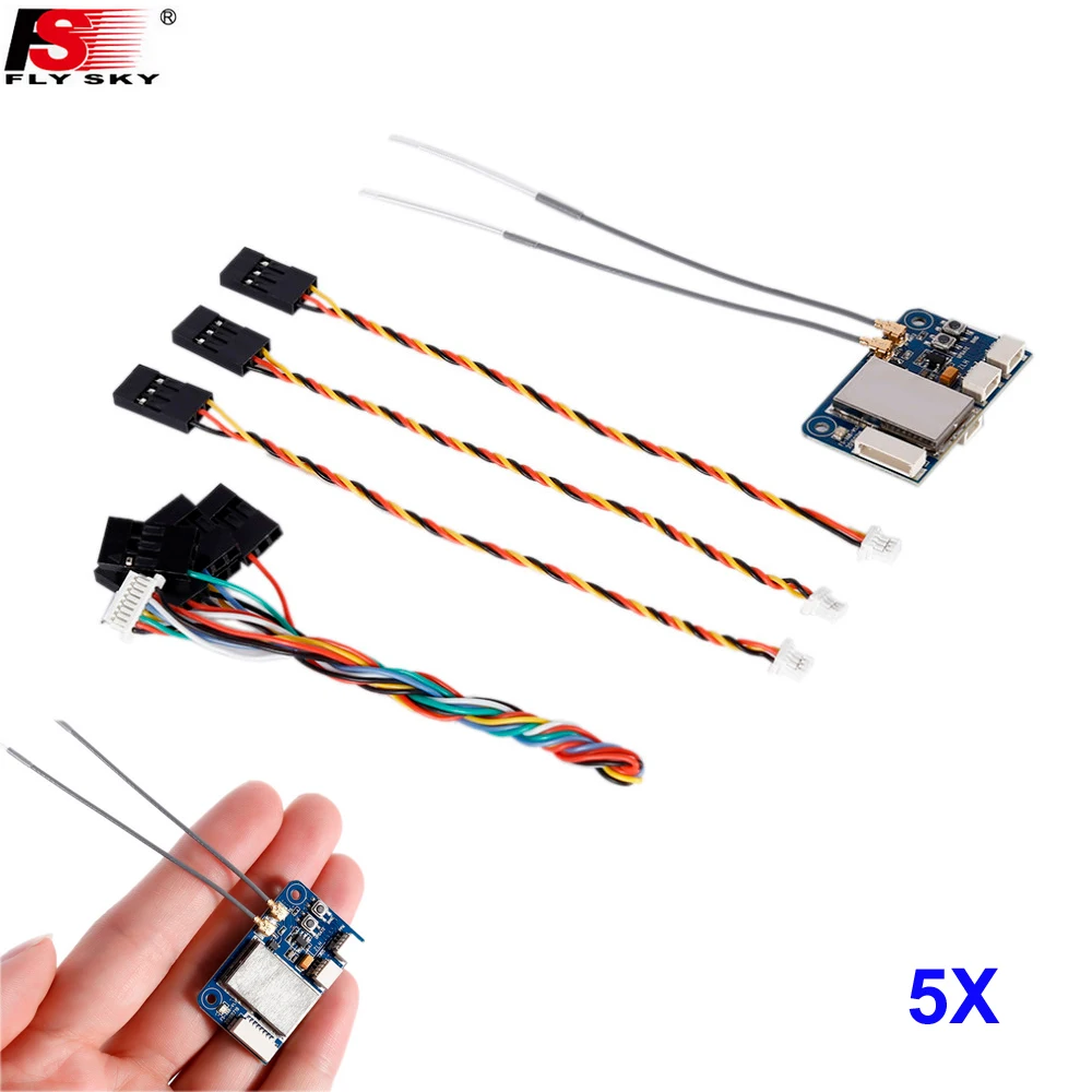 5 шт./лот Flysky FS X6B 2 4G PPM i BUS с помощью которого можно 6CH приемник для Квадрокоптер