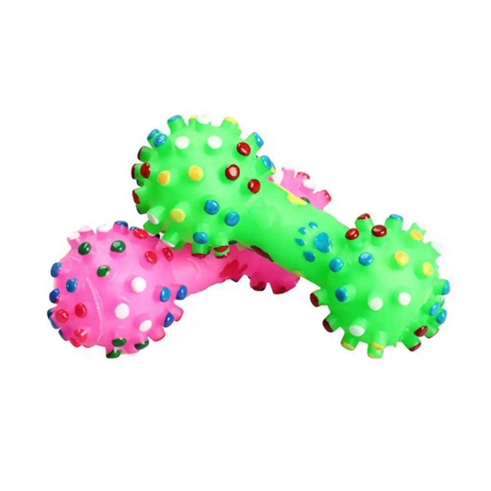 12CM Big Bone Pet Dog Puppy Rubber Dental Teeth Chew Bone Play Training Fetch Fun Toys Hot sale 2016