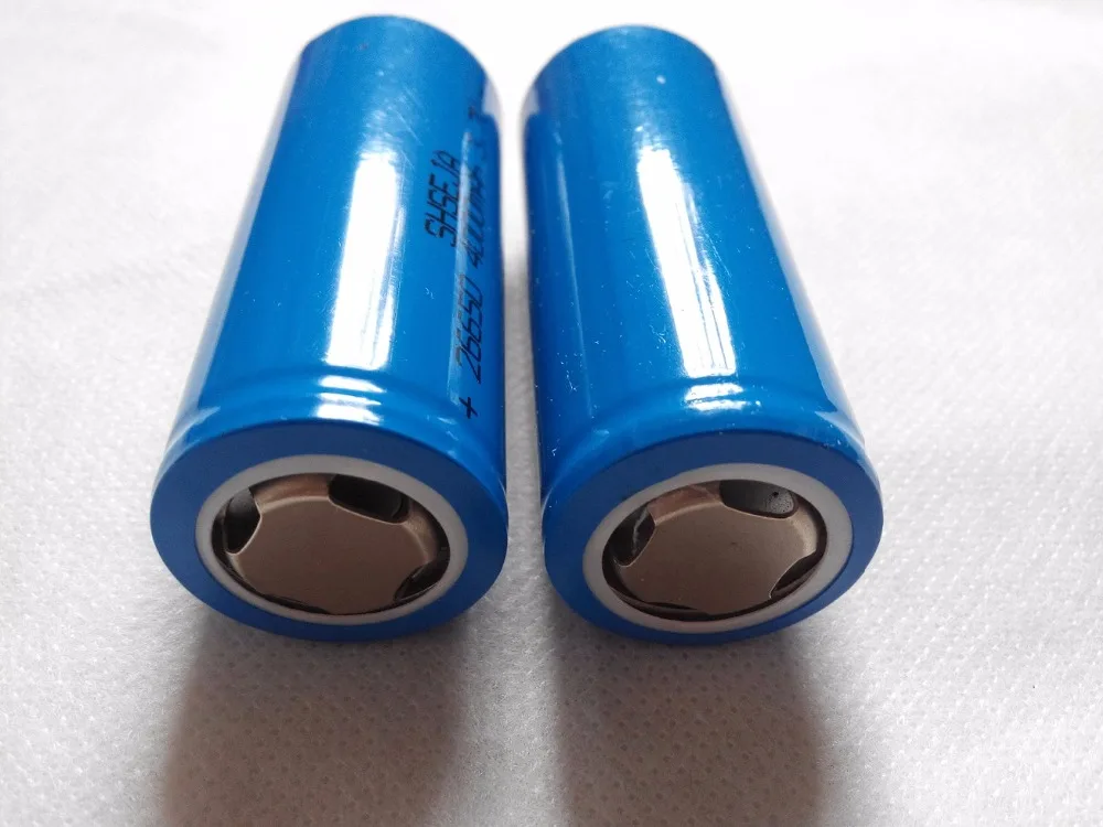 2 шт. литий ионные аккумуляторные батареи 26650 3 7 в 4000 мАч 5 А|26650 rechargeable battery|rechargeable