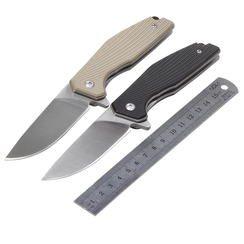 

Ball bearing Folding knife G10 outdoor camping survival tool hunting tactical knives Multitool bushcraft Super Military Edc Tool