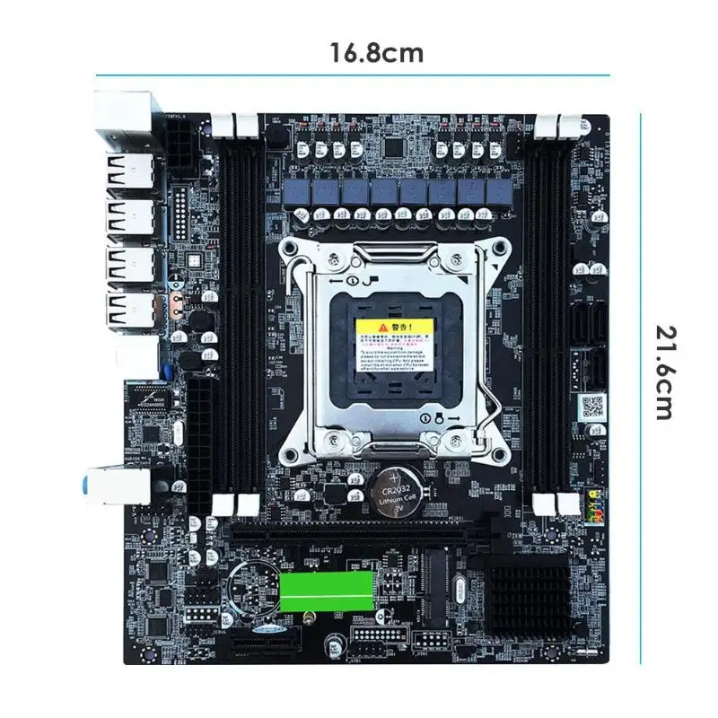 X79T DDR3 настольных ПК Материнские платы 2011 Процессор компьютера 4 канала материнская плата Поддержка M.2 E5-2680V2 для Intel B75 N