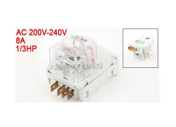 

Wholesale Sales!AC 200V-240V 8A 50/60Hz 4 Terminals Fridge Refrigerator Timer Time Controller