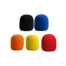 5pcs/lot Microphone Foam Mic Cover Sponge Professional Studio WindScreen Protective Grill Shield Soft Microphone Cap Replacement 5pcs/lot Microphone Foam Mic Cover Sponge Professional Studio WindScreen Protective Grill Shield Soft Microphone Cap Replacement