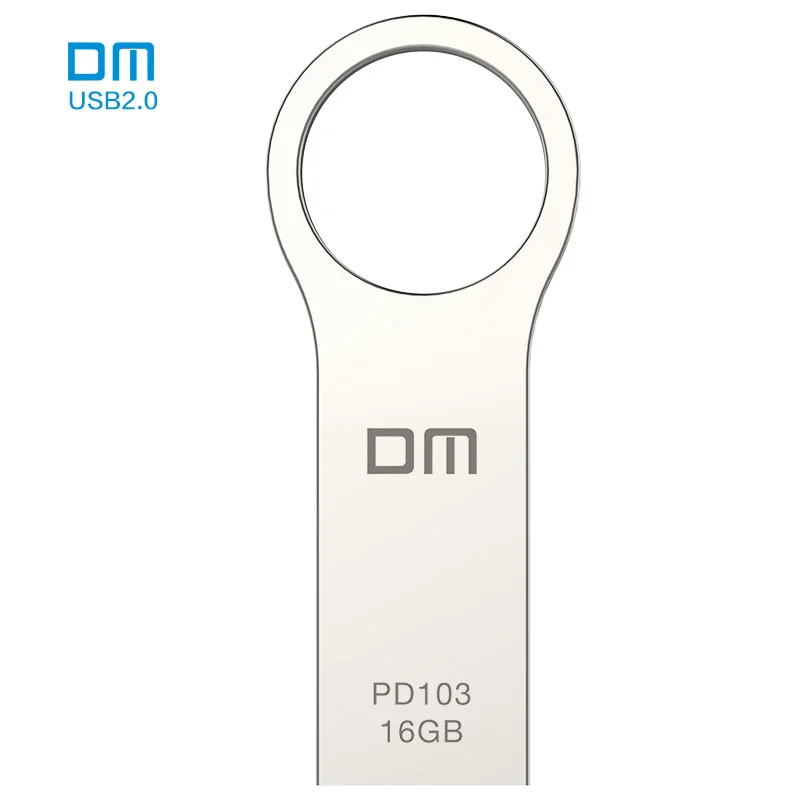 

DM PD103 Metal 8GB 16GB 32GB USB Flash Pen Drive Storage Memory Disk Simple Style for Computer PC Tablet Free Shipping