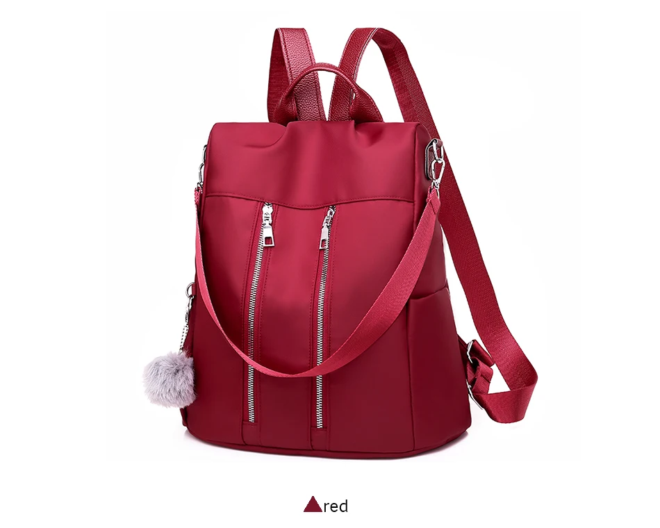 HANEROU анти вор рюкзак для женщин водонепроницаемый Оксфорд сумка дизайнерская фирменная сумка для девочек большая книга сумки женские Mochila Sac