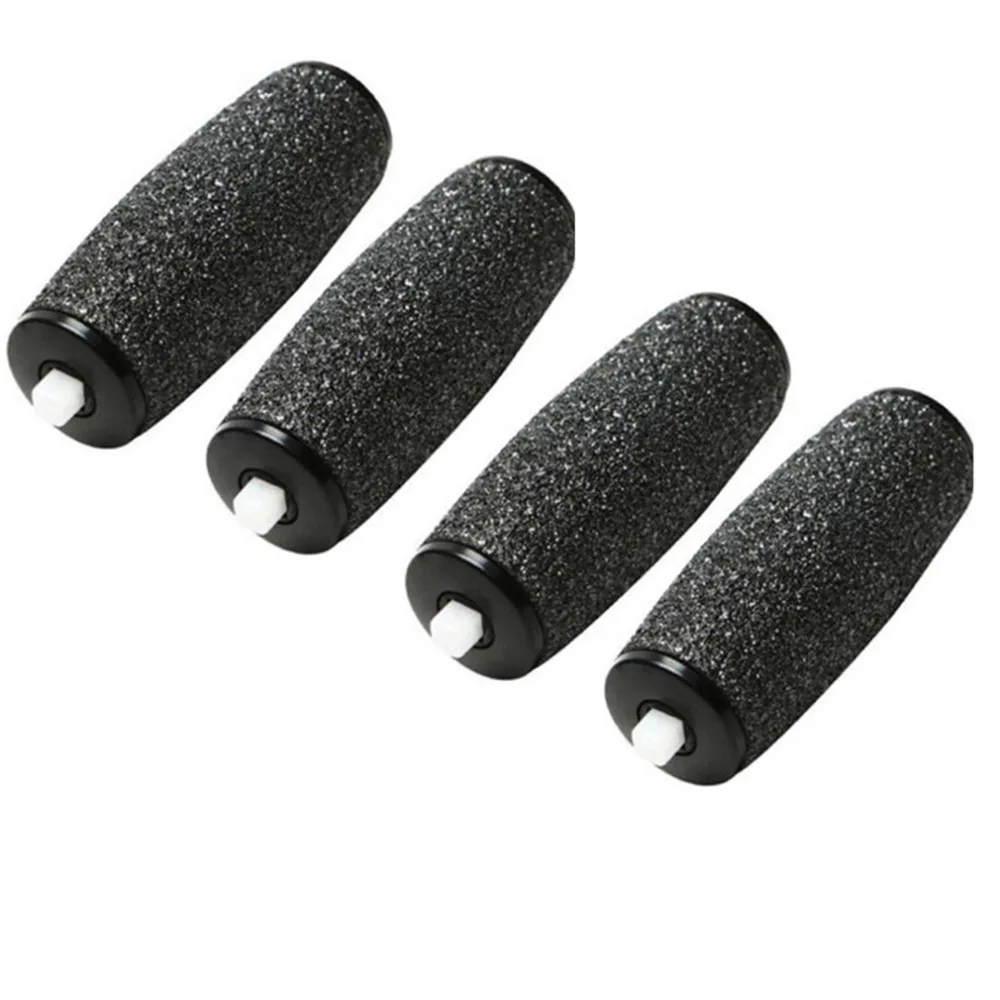 MOONBIFFY, 4 piezas herramienta negra para el cuidado de los pies, cabezas, herramienta para el cuidado de los pies, rodillos de repuesto, herramienta para el cuidado de los pies MOONBIFFY, 4 piezas herramienta negra para el cuidado de los pies, cabezas, herramienta para el cuidado de los pies, rodillos de repuesto, herramienta para el cuidado de los pies