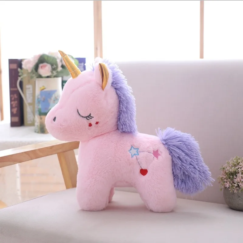 Giant Size Unicorn Plush Toy Soft Stuffed Cartoon Unicorn Dolls Animal Horse High Quality Gift for drop shiping