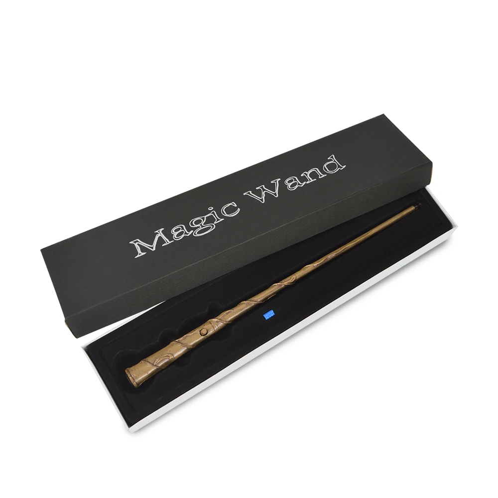 Harry Potter Magic Wand With Led Light Cosplay Hermione Stage Magical Stick COS Kids Gift Original Box | Игрушки и хобби