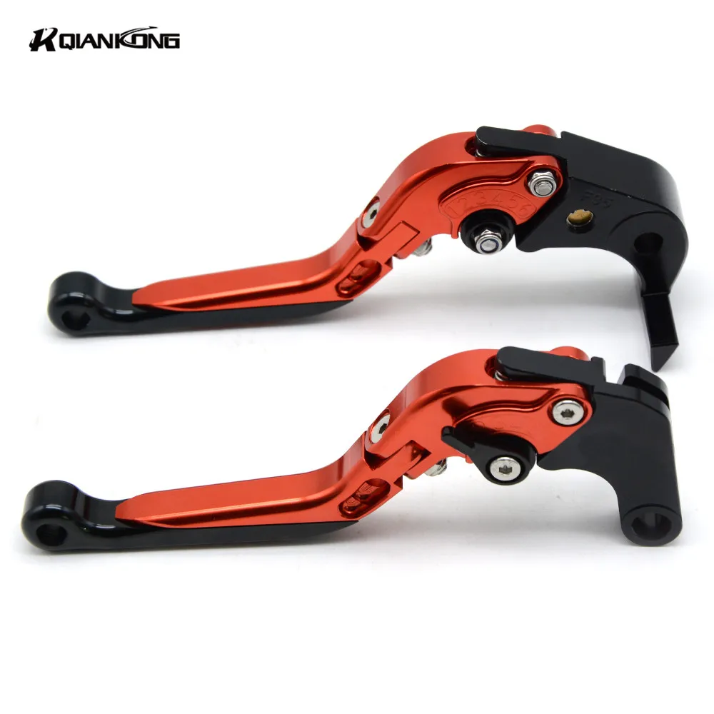 R QIANKONG CNC Adjustable Extendable Folding Brake Clutch Levers For