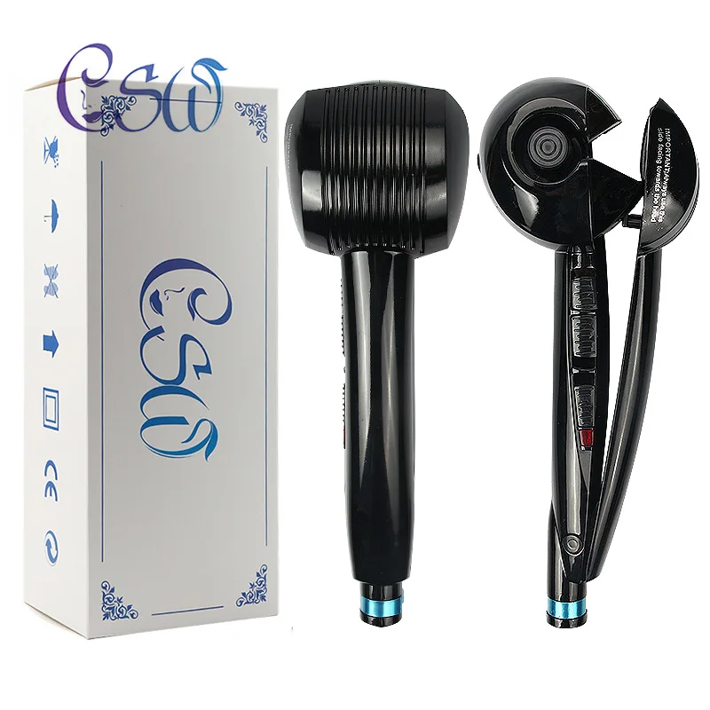 

CSW Professional Curling Irons Curle Automatic Hair Curler Magic Hair Styler Curl Quick Fixed Fast Rolling Hairdressing Tools