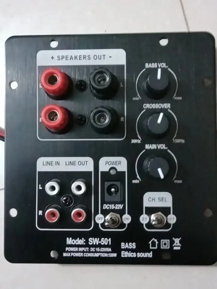 

2.1 Digital Subwoofer SMD Integrated Amplifier Board Independent 2.0 Channel Output Functional Amplifiers