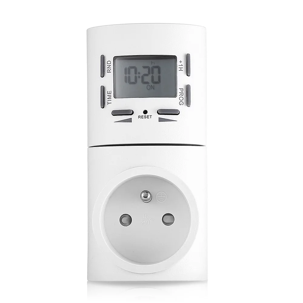 Eu Smart Wall Socket Plug Outlet Built In Lithium Battery 7 Day Eu Smart Wall Socket Plug Outlet Built In Lithium Battery 7 Day Digital Programmable Timer Switch