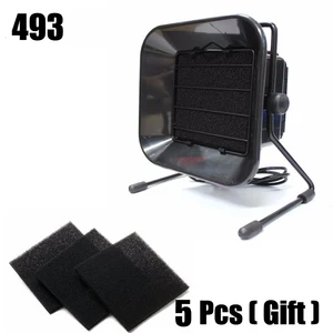 220 В 493 паяльная Дымопоглотитель ОУР дымоуловитель с 5 Бесплатная губка с активированным углем - изображение