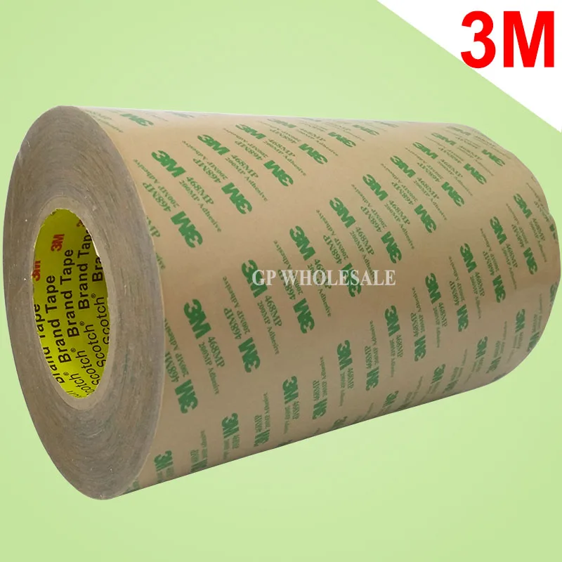 (160mm*55M*0.13mm) 3M 468MP 200MP Double Sided Adhesive Tape, High Temperature Resist 16cm width (160mm*55M*0.13mm) 3M 468MP 200MP Double Sided Adhesive Tape, High Temperature Resist 16cm width