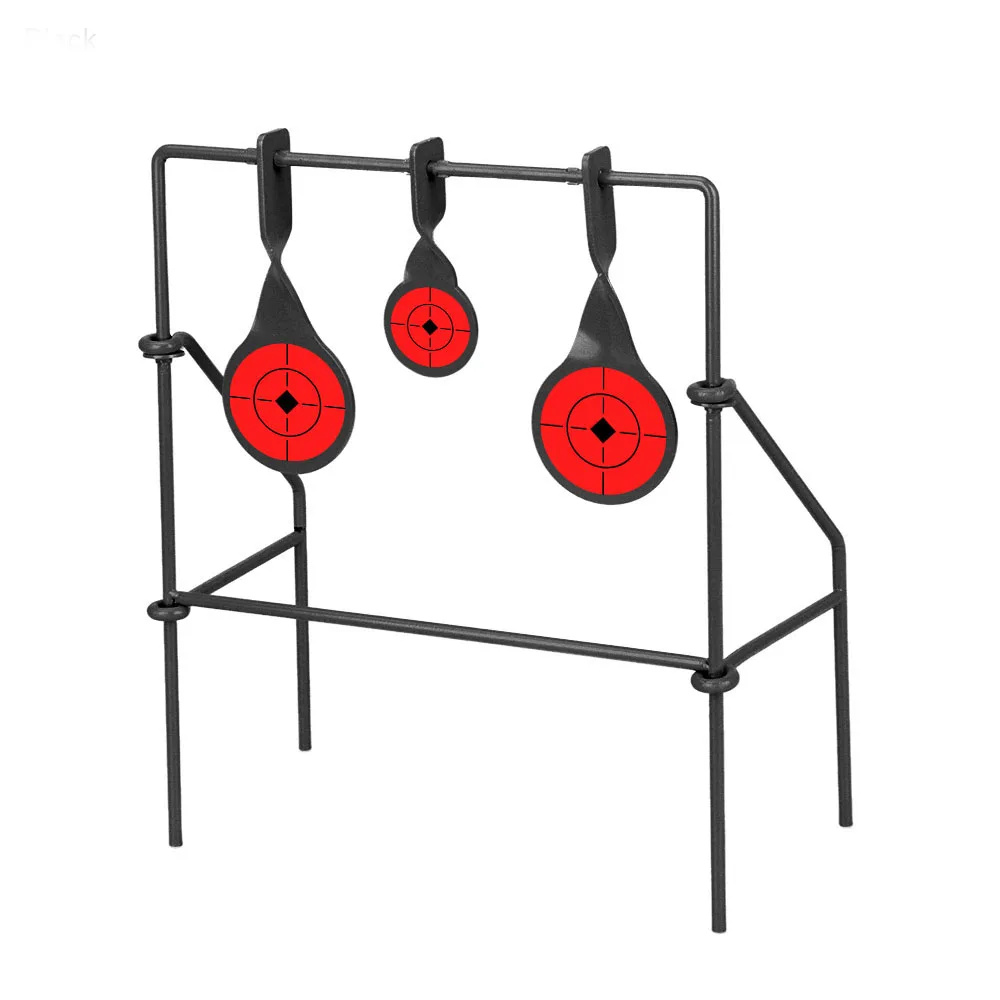 

Outdoor Air Strike Pellet Metallic triple spinner target for .22 Airgun Paintball Shooting Target Hunting Shooting Accessory 4mm