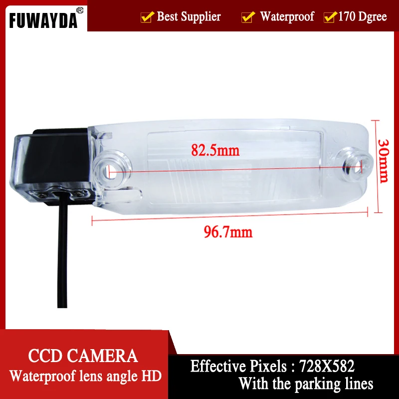 Камера заднего вида FUWAYDA для KIA SPORTAGE R 2010 2014 4 3 дюйма|camera for kia sportage|rear view camerawaterproof rear