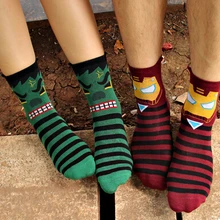 ; 12 пар в партии носки с героями, женские футболки с принтом в виде Бэтмена носки хорошего качества harajuku 3D коттоновые носки lover Носки