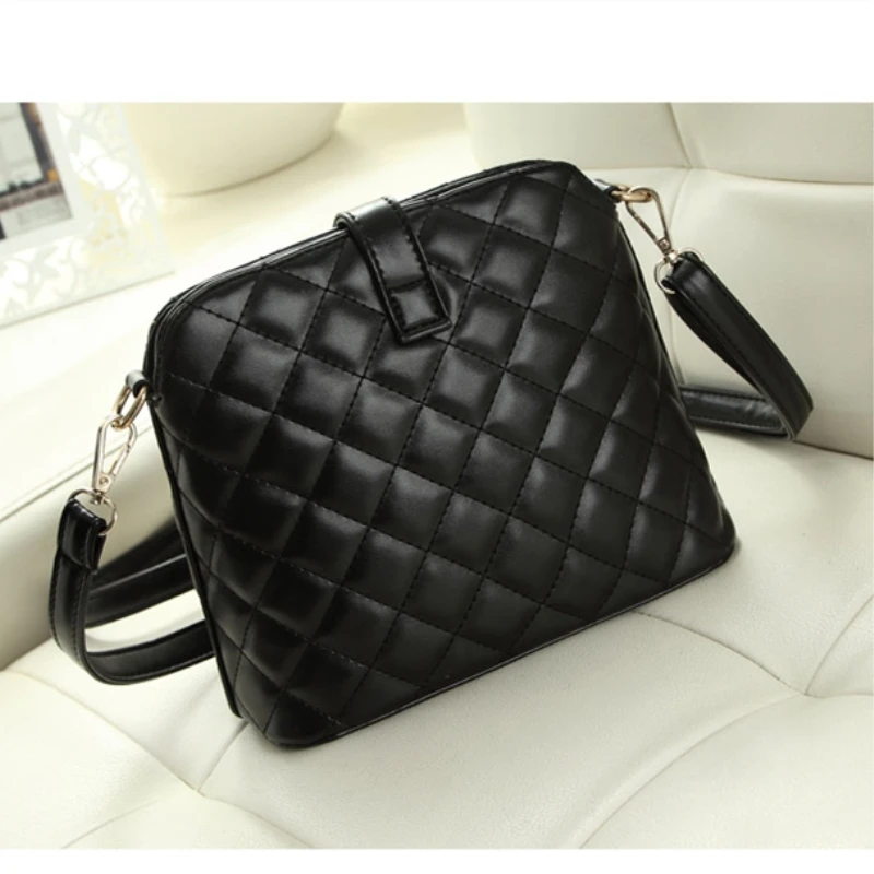 Borse Body Di funzione Chiusura colore Cross Multi Hasp Plaid Elaborazione Donne Delle Lusso bianco Dell'unità Alta Messaggio Nero Rosa Apertura Della Bag Lampo Marca Cuoio Qualità Modo Borsa Il qwxUvqr1A