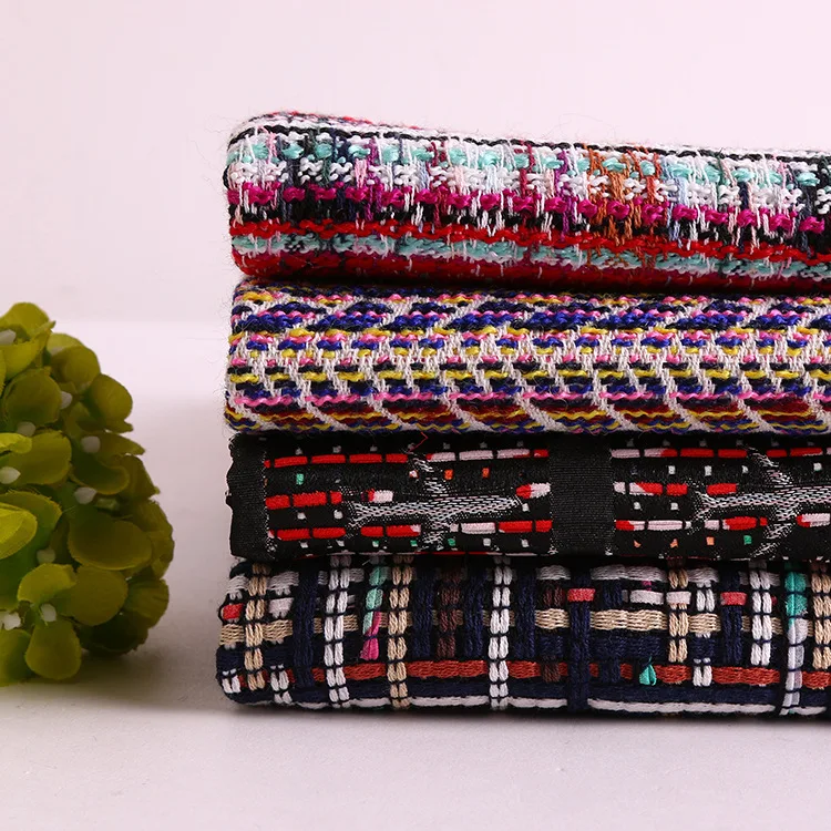 Шерстяное твидовое пальто из окрашенной пряжи сезон осень зима fabrics 410gsm|Ткань| |