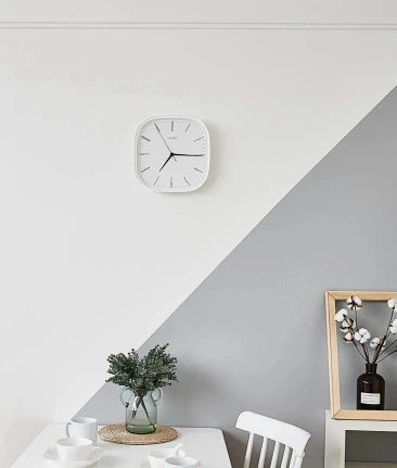 Original xiaomi mijia wall clock and simple and thin ultra-quiet timetable hanging clock suitable f