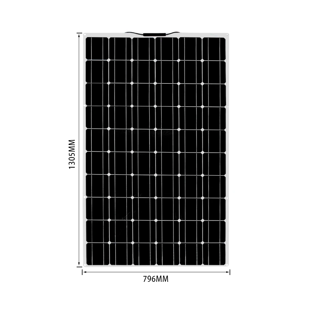 Boguang 180 Вт гибкие солнечные панели солнечных батарей Модуль Солнечное зарядное устройство mc4 разъем для молнечной батареи 12 В аккумулятора автомобиля RV