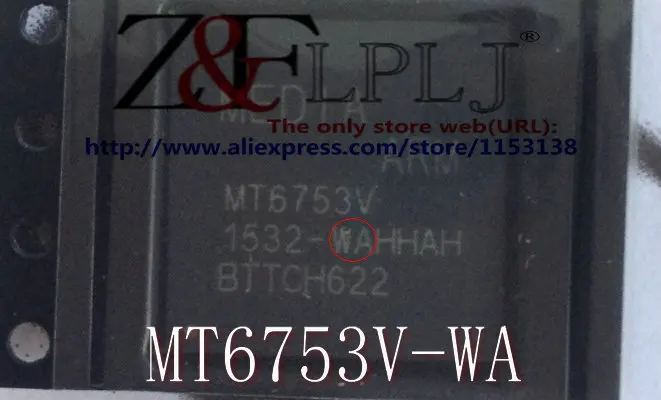 

CPU MTK6753 MT6753V MT6753V/WA MT6753V-WA MT6753V-W New Origianl