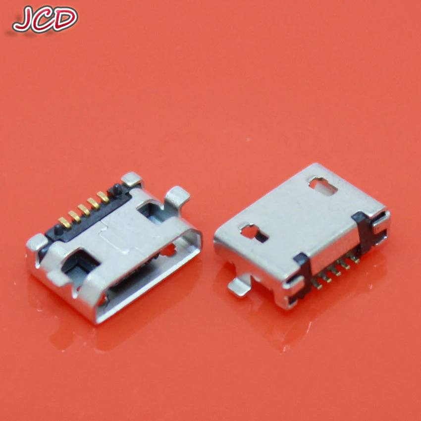JCD для мобильного телефона Micro USB Тип B Гнездо SMT разъем Разъем Порт PCB плата Зарядка