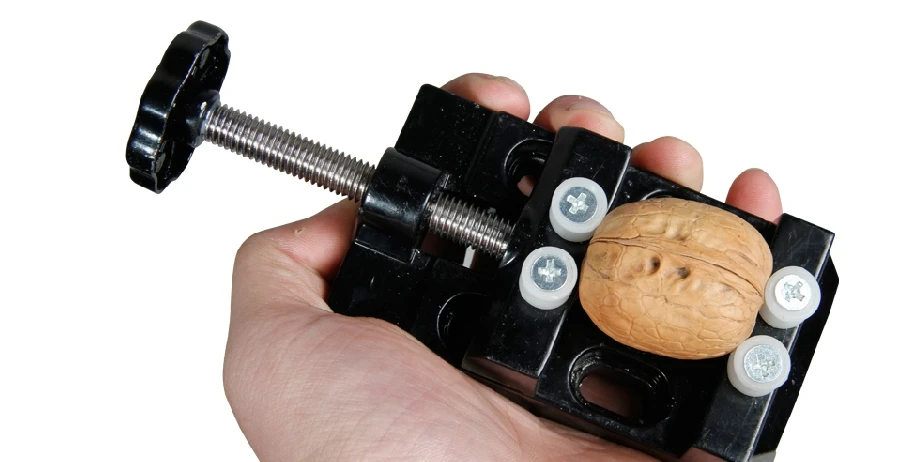 Multi purpose nuclear carving small vise desk clamp 