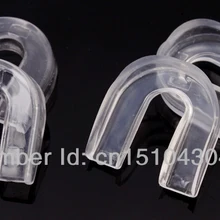 2 шт. одной стороны ясно Спортивные щитки мундгард Рот гвардии Зубы защиты для боксёрские ММА Баскетбол Муай Тай Детская безопасность защиты