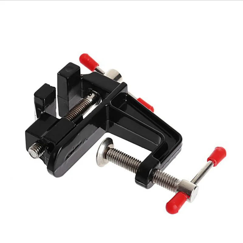 

3.5" Vise Board Bench Aluminum Small Vice Machine Jewelers Paste Clip On Bench Vice Table Vise Mini Tool Work Bench