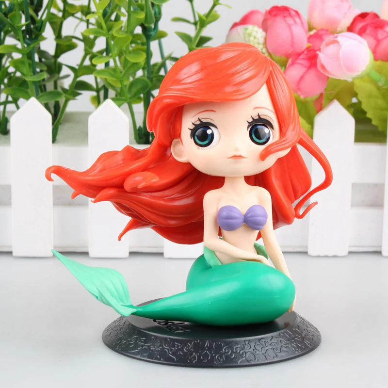 

Home decoration Snow White Mermaid Princess Belle Cinderella Disneys Cartoon princess big collection 15CM bedroom livingroom