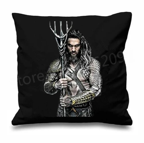 Fashion Jason Momoa Aquaman Cushion Cover Jason Momoa Throw Pillow Case