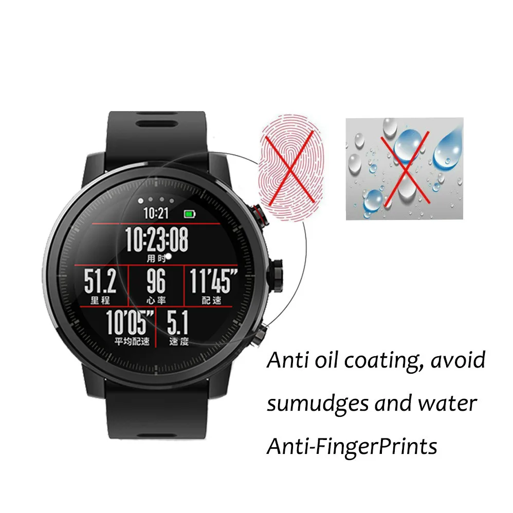 3 упаковки мягкий ТПУ HD полный экран протектор для Xiaomi Huami Amazfit Stratos Pace 2 S