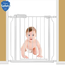 Детская безопасность ворота безопасности Лестницы ворота забор для детей Защита прочный Домашние животные собака кошка изоляция барьер дверь дети безопасный продукт