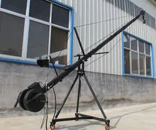 jib crane 10m 2-axis Octagon pan tilt head portable camera crane dslr with dolly and monitor Factory supply jib crane 10m 2-axis Octagon pan tilt head portable camera crane dslr with dolly and monitor Factory supply