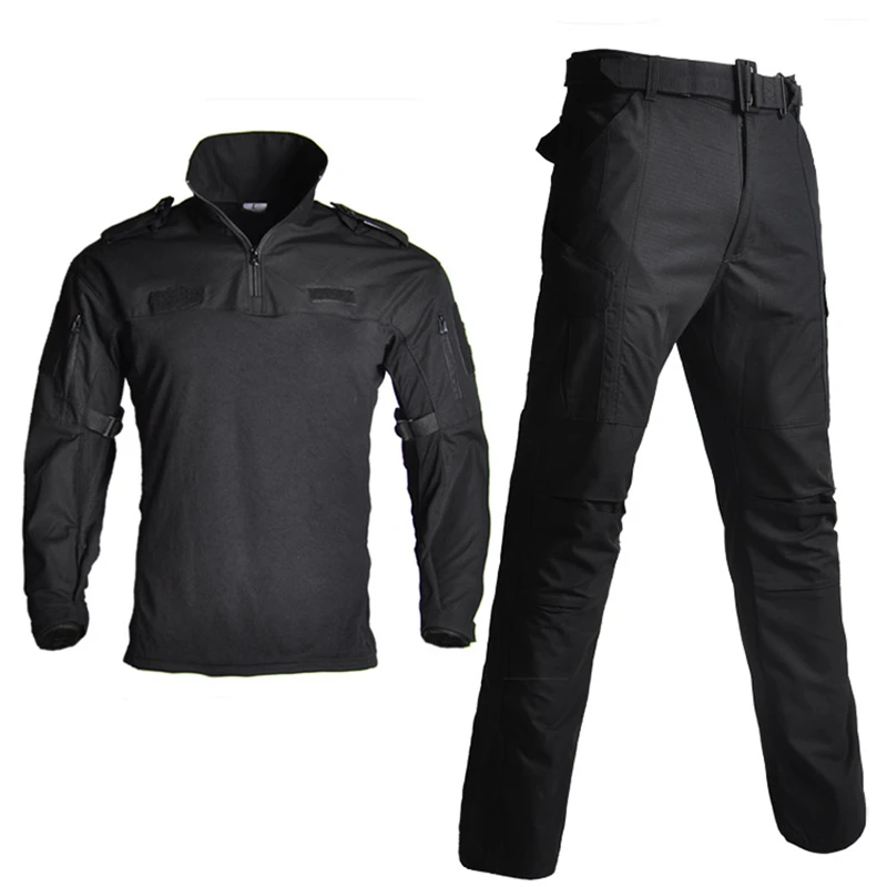 

US Army Military Uniform Camouflage Suit Hunting Clothes Tactical Military Combat Uniform Multicam Shirt + Pants