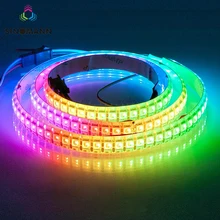 1 m/4 m/5 m SK6812 led strip (vergelijkbaar ws2812) 30/60/144 leds/m, RGBW + NW/CW/WW, IP30/65/67, 5050SMD ingebouwde SK6812, 4in 1 adresseerbare, DC5V
