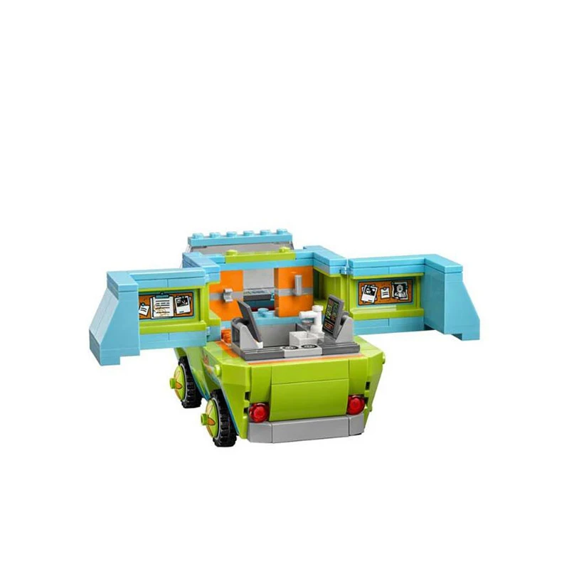 Bela 10430 Scooby Doo Mystery Plane Adventures Mummy Museum Mysterious Building Block Kids toys Compatible with Legoed Kids Gift