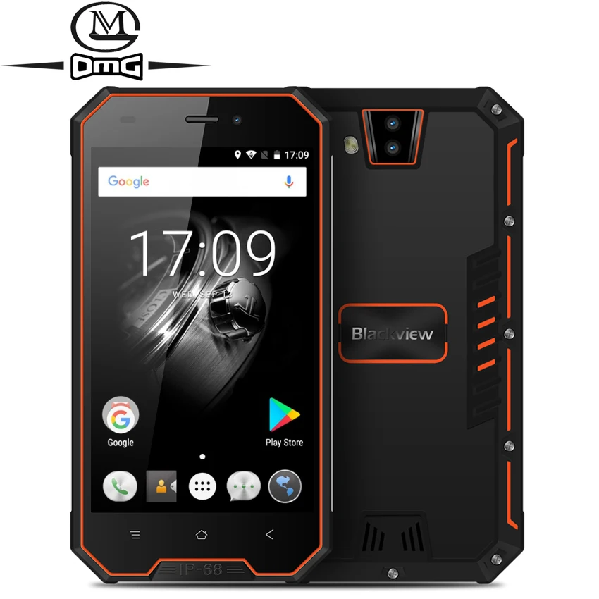 Blackview BV4000 IP68 Waterproof shockproof Mobile Phone 8MP Dual Cameras 4 7 HD IPS 1GB 8GB
