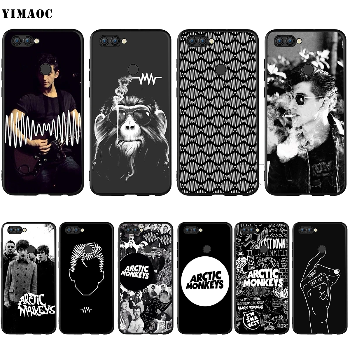 

YIMAOC Alex Turner Arctic Monkeys Silicone Case for Huawei Mate 10 P8 P9 P10 P20 Lite Pro P Y7 Y9 Smart Mini 2017 2018