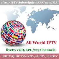 1 年 IPTV サブスクリプション QHDTV NEOTV プロ IUDTV Subtv SINOTV IP テレビヨーロッパアラビアオランダカナダ米国ポルトガルスウェーデン送料無料