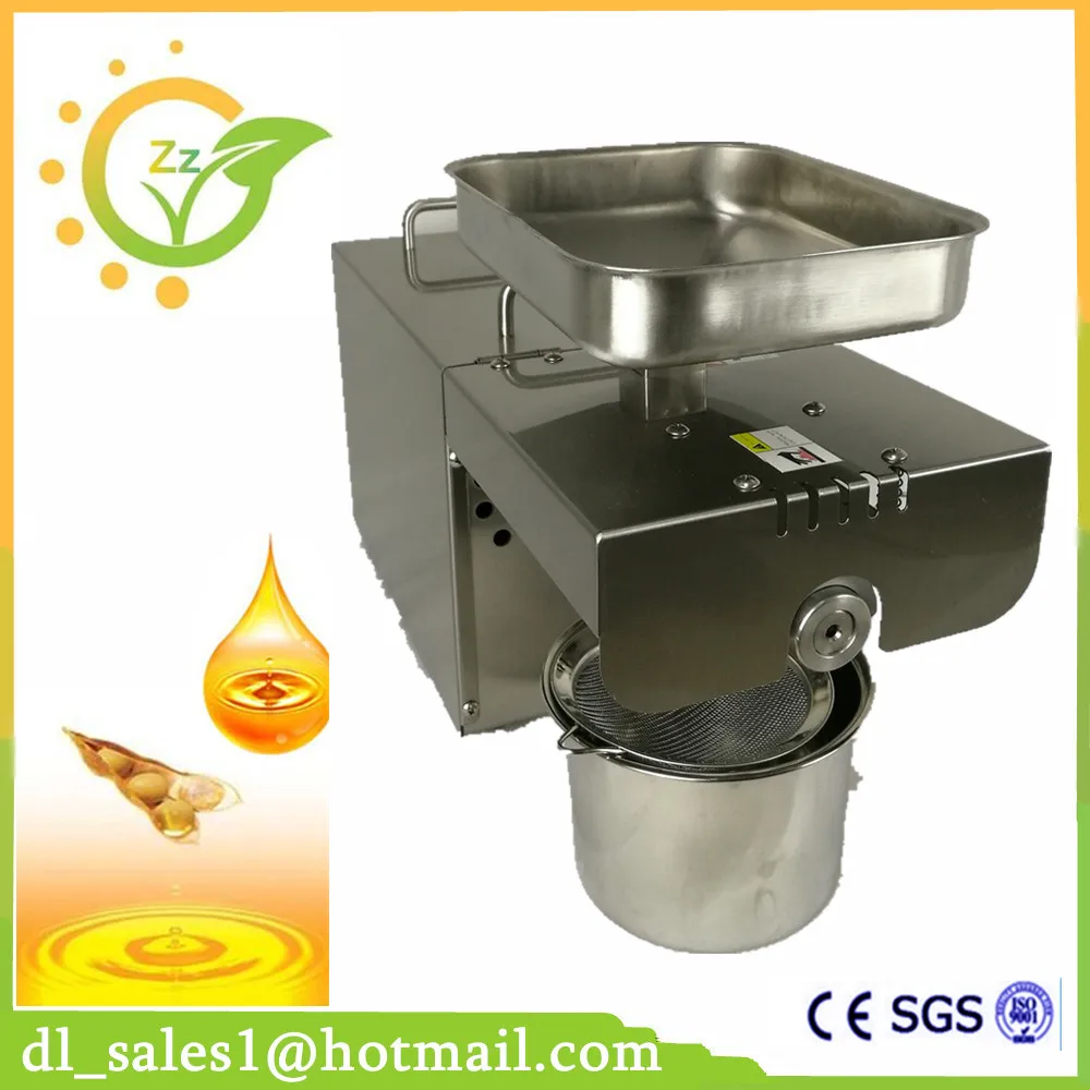 High Quality DL-ZYJ05 Automatic Small Home Use Oil Expeller Stainless Steel Cold Hot Press For Sale | Бытовая техника