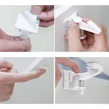 Прямая поставка, замок безопасности, защита для детей, ящик, дверь шкафа, весна, безопасность, невидимый, для детей