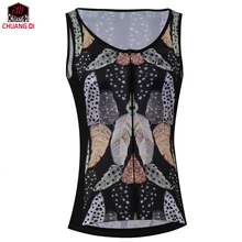 ZM для женщин Велоспорт Джерси без рукавов листья анти-УФ дышащий Летний Велоспорт молния жилет велосипед для скоростного спуска велосипед Джерси Chaleco