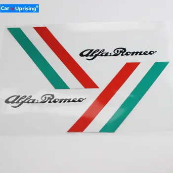 

1set New Style Rearview Mirror Stickers Decoration for alfa romeo 159 147 156 giulietta Stelvio 147 159 car styling