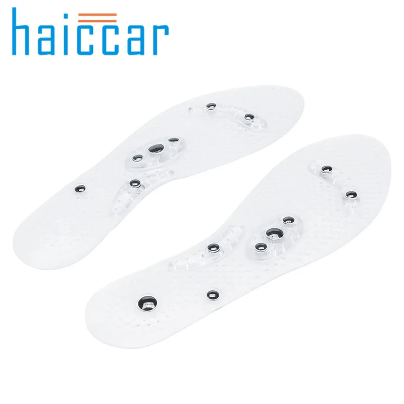2pcs Foot Care Massage Shoe Insoles Gel Pad Therapy Acupressure Foot Care Cushion
