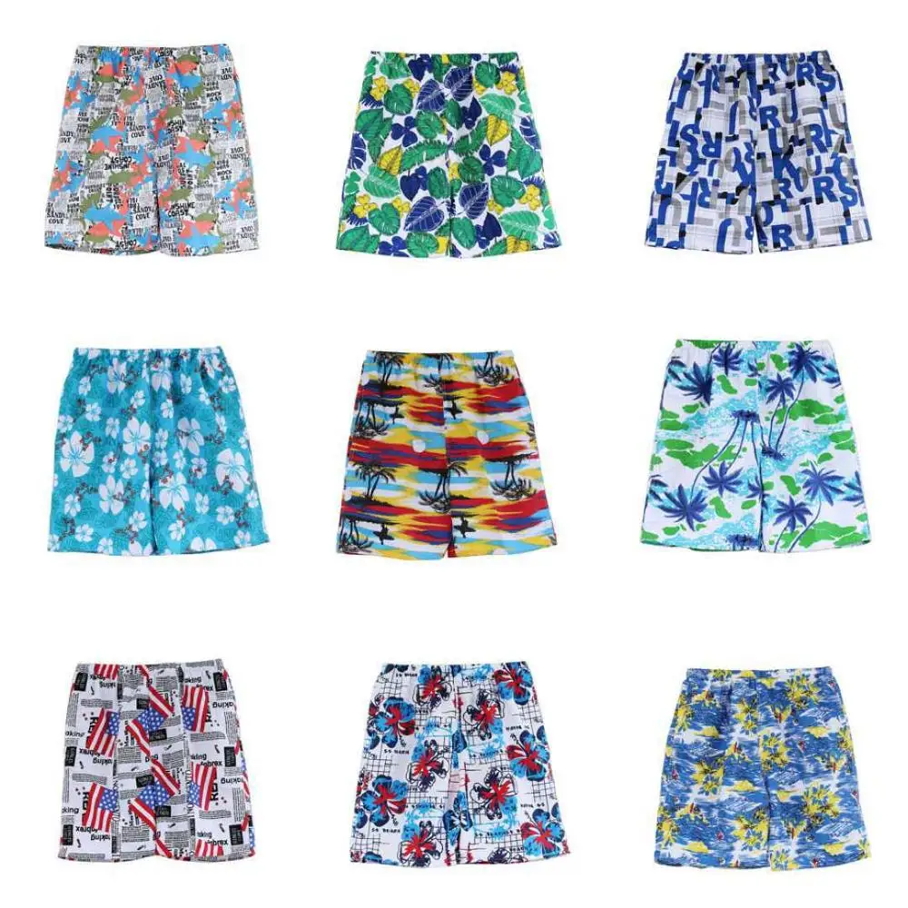 Мужские пляжные шорты, быстросохнущие шорты для плавания, Цветной купальник, мужские плавки, Летние плавки для купания, пляжная одежда для серфинга