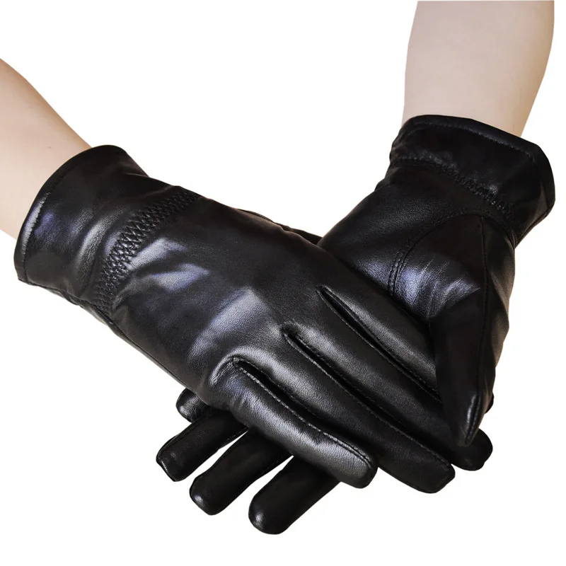 2017 New Women's Gloves Sheepskin High Quality Luxury Brand Genuine