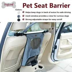 Собак Pet Carrier заднем сиденье автомобиля ПЭТ Барьер собака автомобиль барьер между спереди два места для автомобиля