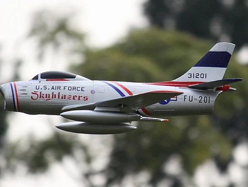 Freewing F-86 64mm EDF Jet without Battery